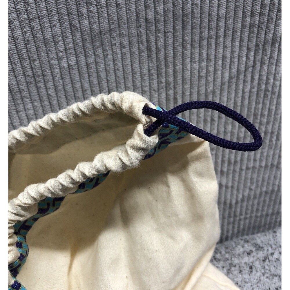 Tory Burch Small Dust Bag Small Drawstring Emblem Trim - Picture 4 of 8